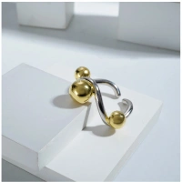 Shopnav Stainless Steel Stainless Steel Daily Wear Freesize Ring (Silver Plated) - Silver Plated