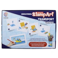 shopnav's Stamp Art-Transport | Plastic | Educational Toys | 4+ Years