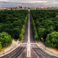 Shopnav Samsung Galaxy M30 The Most beautiful Highways Mobile Case Cover - Green, 0.25, Nature