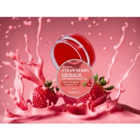 Generic Unisex Herbal Dark And Chapped Lips Strawberry Lip Balm (10gm) - Strawberry