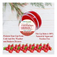 Generic Unisex Herbal Dark And Chapped Lips Strawberry Lip Balm (10gm) - Strawberry