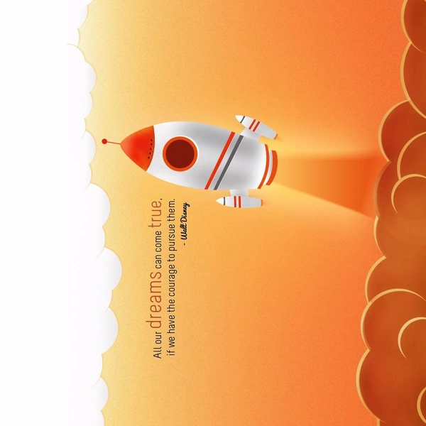 Shopnav Redmi Note 5 Dreams Come True wallpaper Mobile Case Cover - Orange, 0.25, Text