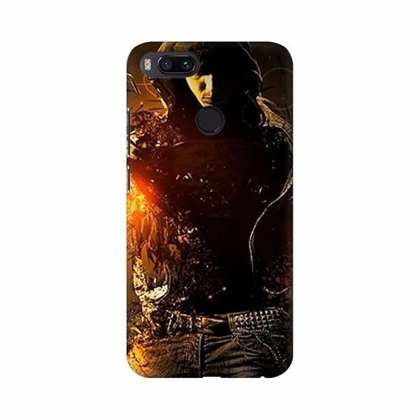 Shopnav Redmi 7 Man poster Mobile Case Cover - Black, Hard Case, 0.25, Paranormal