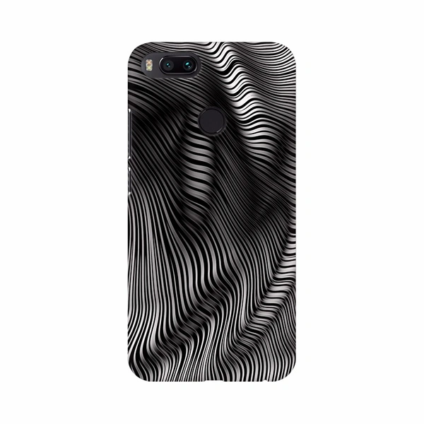 Shopnav Vivo V15 Pro Zebera Lines Texture Effect Mobile Case Cover - Brown, 0.25, Texture