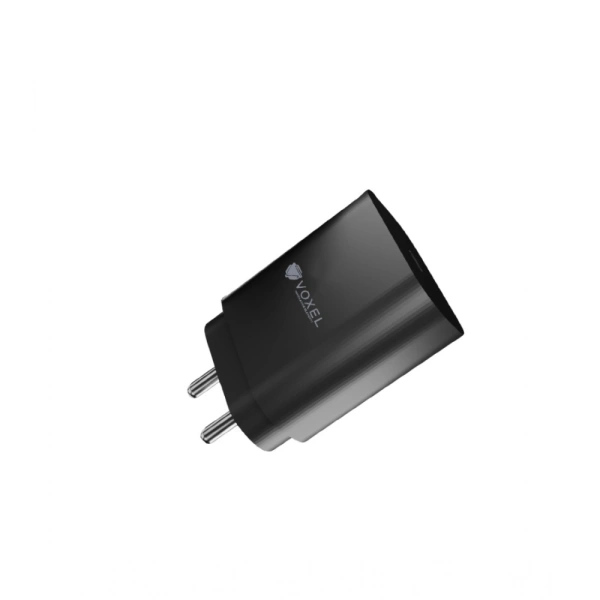 Generic VOXEL 100 Watt ' C ' Port PD Fast Charger AB Plastic (Black) - Black