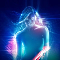 Shopnav Honor 8X Women Devil Illutions Mobile case cover - Blue, 0.25, Paranormal