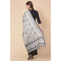 Women's Art Silk Printed Dupatta (Multicolored, Length:Â 2.25 to 2.50 Mtr)