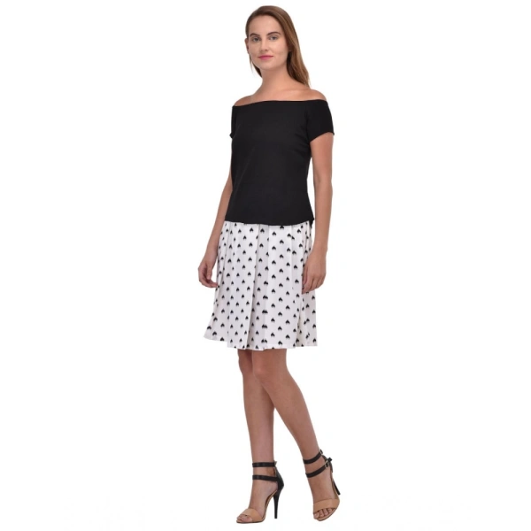 Women's Cotton Blend Solid Short Sleeves Dress (Black) - L, 0.35, Black