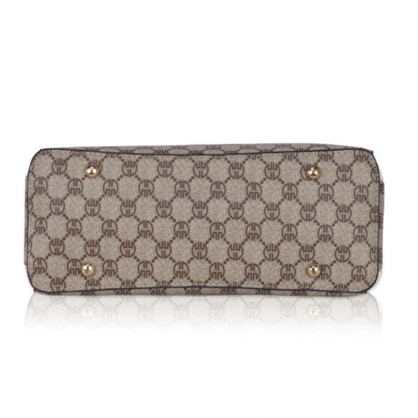 Shopnav Women's Faux Leather Printed Handbag (Hilver) - Hilver