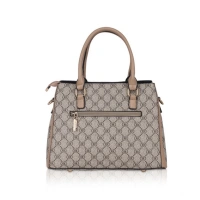 Shopnav Women's Faux Leather Printed Handbag (Hilver) - Hilver