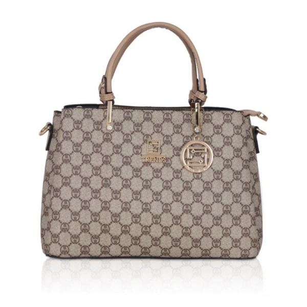 Shopnav Women's Faux Leather Printed Handbag (Hilver) - Hilver
