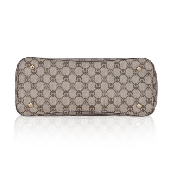 Shopnav Women's Faux Leather Printed Handbag (Hilver) - Hilver