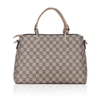 Shopnav Women's Faux Leather Printed Handbag (Hilver) - Hilver