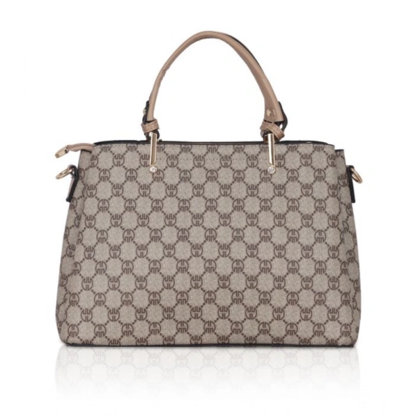 Shopnav Women's Faux Leather Printed Handbag (Hilver) - Hilver