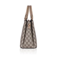 Shopnav Women's Faux Leather Printed Handbag (Hilver) - Hilver