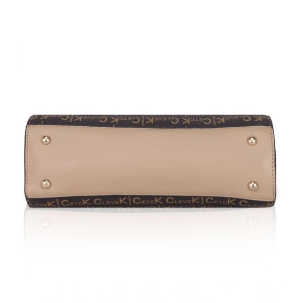 Shopnav Women's Faux Leather Printed Handbag (Hilver) - Hilver