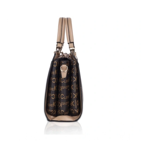 Shopnav Women's Faux Leather Printed Handbag (Hilver) - Hilver