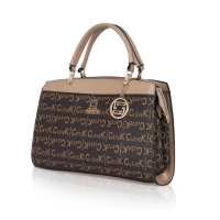 Shopnav Women's Faux Leather Printed Handbag (Hilver) - Hilver