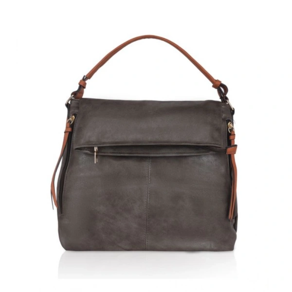 Shopnav Women's Faux Leather Solid Sling Bag (Green) - Green