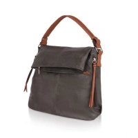 Shopnav Women's Faux Leather Solid Sling Bag (Green) - Green