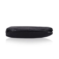 Shopnav Women's Faux Leather Textured Sling Bag (Black) - Black
