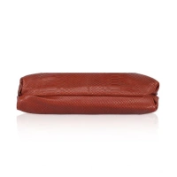 Shopnav Women's Faux Leather Textured Sling Bag (Brown ) - Brown