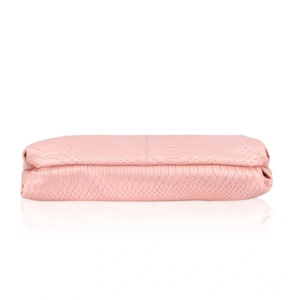 Shopnav Women's Faux Leather Textured Sling Bag (Pink) - Pink