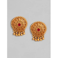 Shopnav Women's Rose Gold Plated Alloy Necklace & Earings Set (Multicolor) - Multicolor
