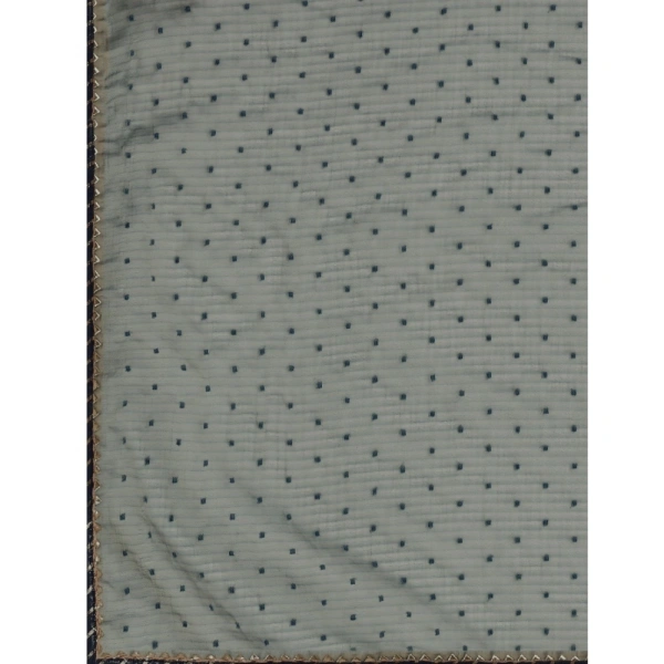 Women's Silk Blend Embellished Saree With Unstitched Blouse 5.5Mtr (Grey) - Grey