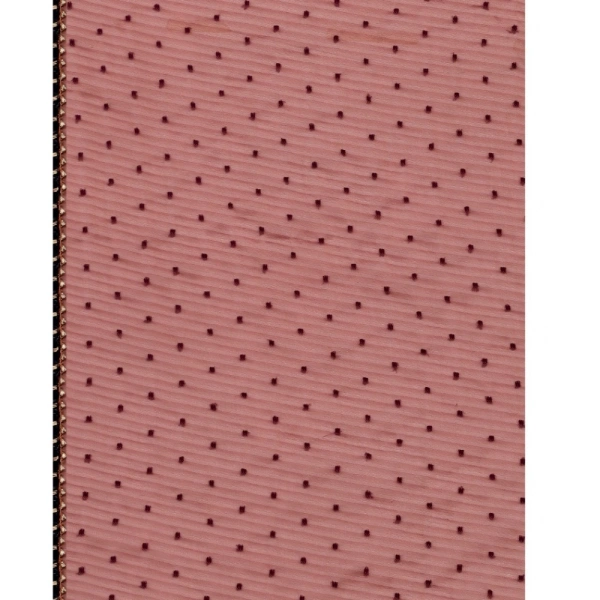 Women's Silk Blend Embellished Saree With Unstitched Blouse 5.5Mtr (Maroon) - Maroon