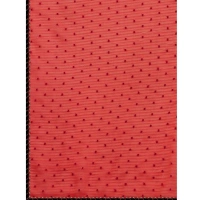 Women's Silk Blend Embellished Saree With Unstitched Blouse 5.5Mtr (Red) - Red