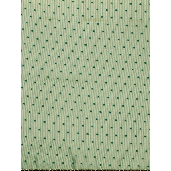 Women's Silk Blend Embellished Saree With Unstitched Blouse 5.5Mtr (Light Green) - Light Green