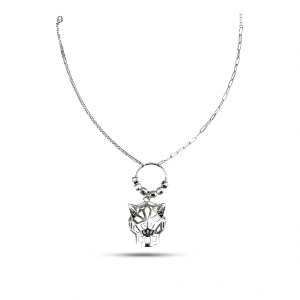 Shopnav Women's Stainless Steel Imported Gen-z Pendent Chain (Silver Plated) - Silver Plated