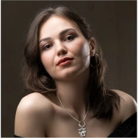 Shopnav Women's Stainless Steel Imported Gen-z Pendent Chain (Silver Plated) - Silver Plated