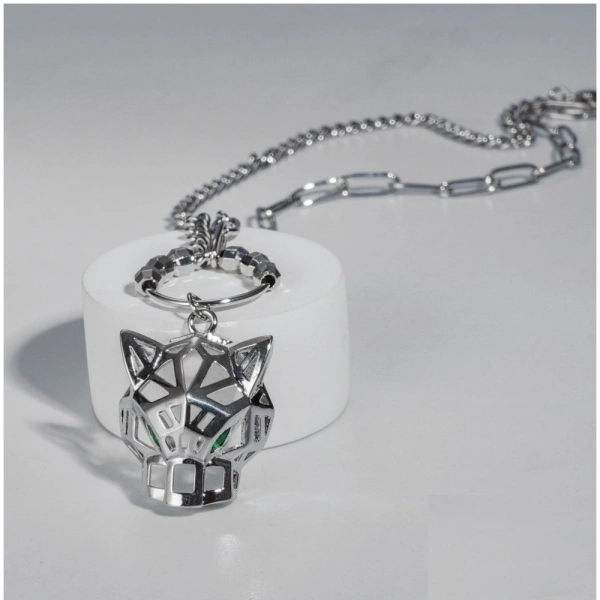 Shopnav Women's Stainless Steel Imported Gen-z Pendent Chain (Silver Plated) - Silver Plated