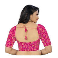Women's Phantom Cording Readymade Blouse (Pink, Size: Free Size)