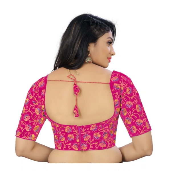 Women's Phantom Cording Readymade Blouse (Pink, Size: Free Size)