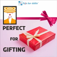 SAJA KAR DEKHO Beauty Mark And Hat Vector Illustration High Quality Weather Resistant HD Wall Frame | 18 x 12 inch | - 18 x 12 inch