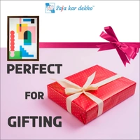 SAJA KAR DEKHO Geometric Design Art High Quality Weather Resistant HD Wall Frame | 18 x 12 inch | - 18 X 12 inch