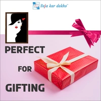 SAJA KAR DEKHO Woman Red Lipstick With Hat High Quality Weather Resistant HD Wall Frame | 18 x 12 inch | - 18 X 12 inch