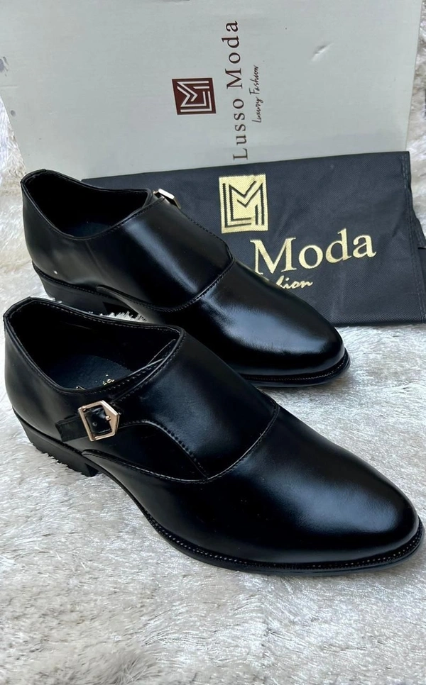 Lusso Moda Men Formal Shoes - Black, 6