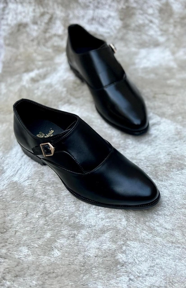 Lusso Moda Men Formal Shoes - Black, 6