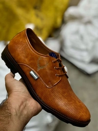 Allen Solly Formal Shoes For Men - Rich Gold, 6