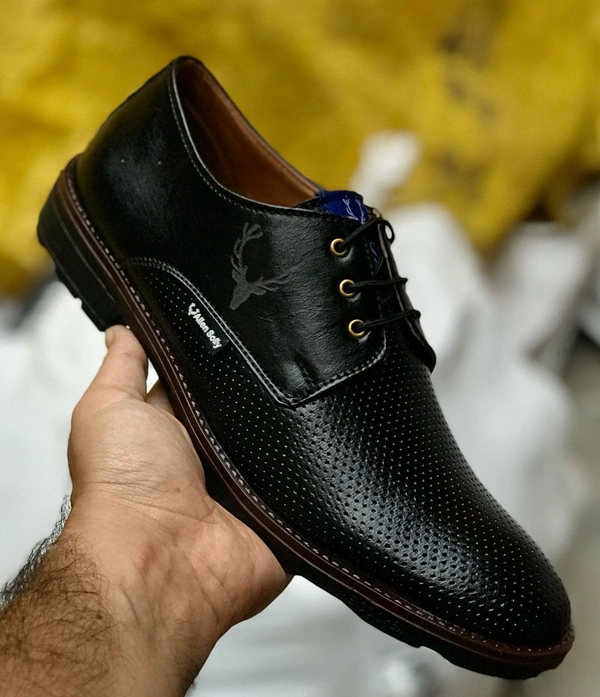 Allen Solly Formal Shoes For Men - Rich Gold, 6