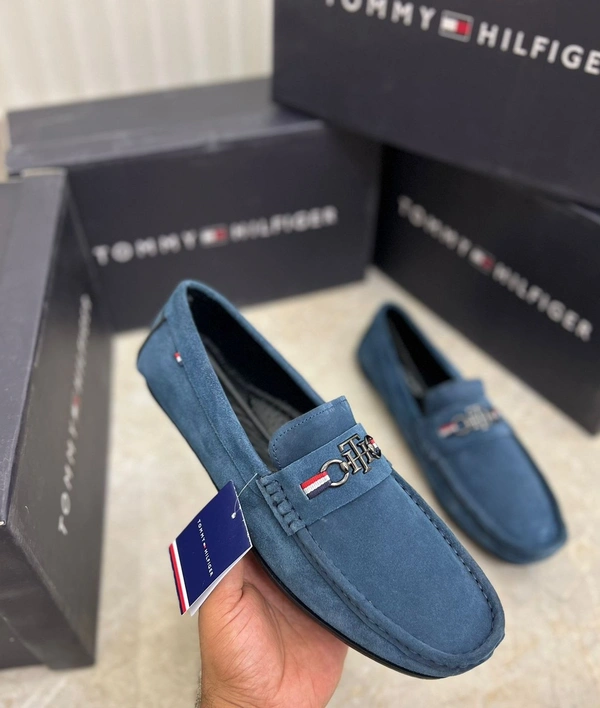 Tommy Hilfiger Men Loafers Shoes - 6, Black