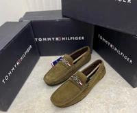 Tommy Hilfiger Men Loafers Shoes - 6, Black