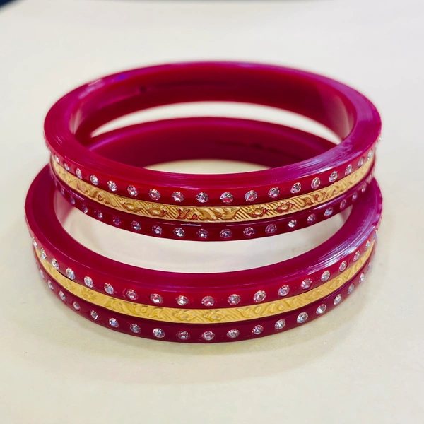 TRJ RAJASTHANI BROAD HALLMARK 916 22KT GOLD POLA BADHANO APPROX. WGT: 0.500 - 0.600 GM WITH PURITY SMART CARD (1 PAIR) - 26 (2/6)