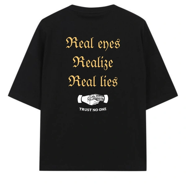 "Trust No One" Theme T Shirt - M, Black