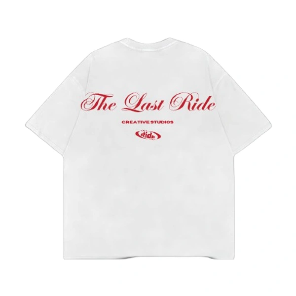 Legacy Red - The Last Ride - S, White - Design at back
