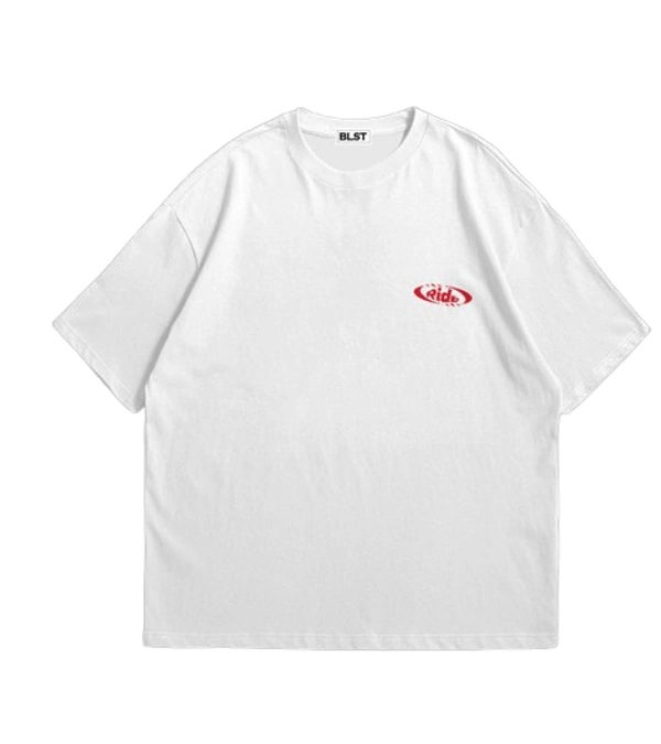 Legacy Red - The Last Ride - M, White - Design at back